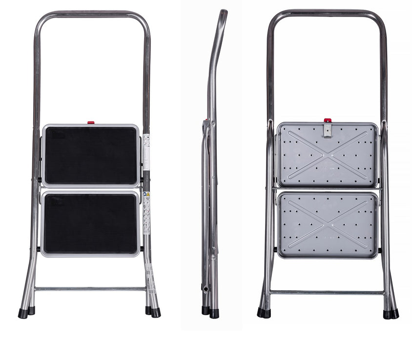 Krause Folding Step Toppy XL silver
