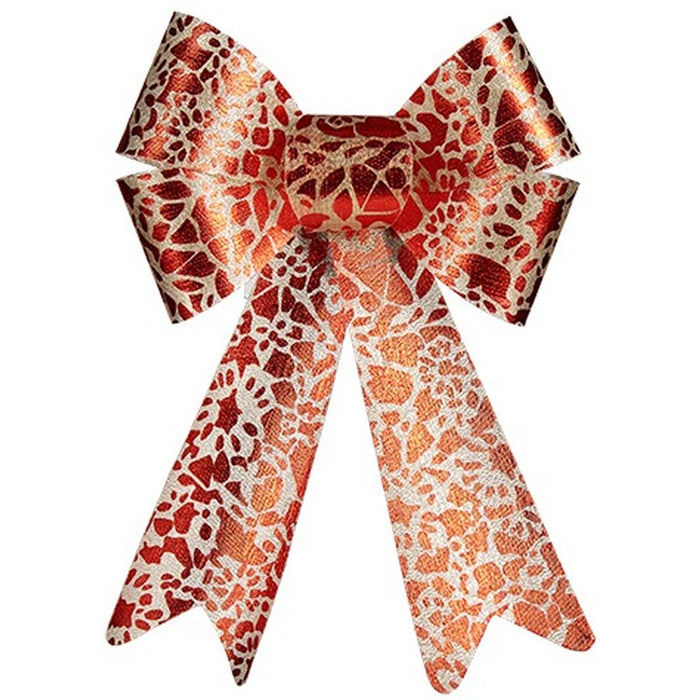 Lasso Krist+ Red Golden 16 x 24 x 4 cm Christmas bauble (12 Units)