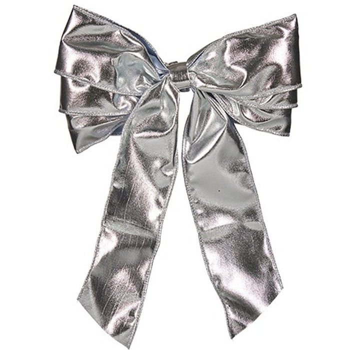 Loops Krist+ Silver 30 x 4 x 20 cm 21 x 45 x 4 cm Christmas bauble (12 Units)