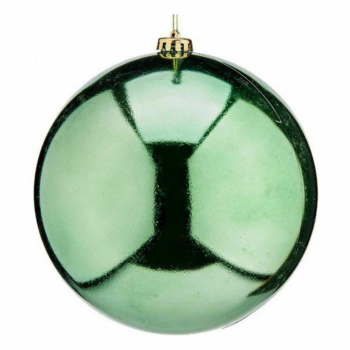 Christmas Bauble Krist+ Green Plastic (12 Units)