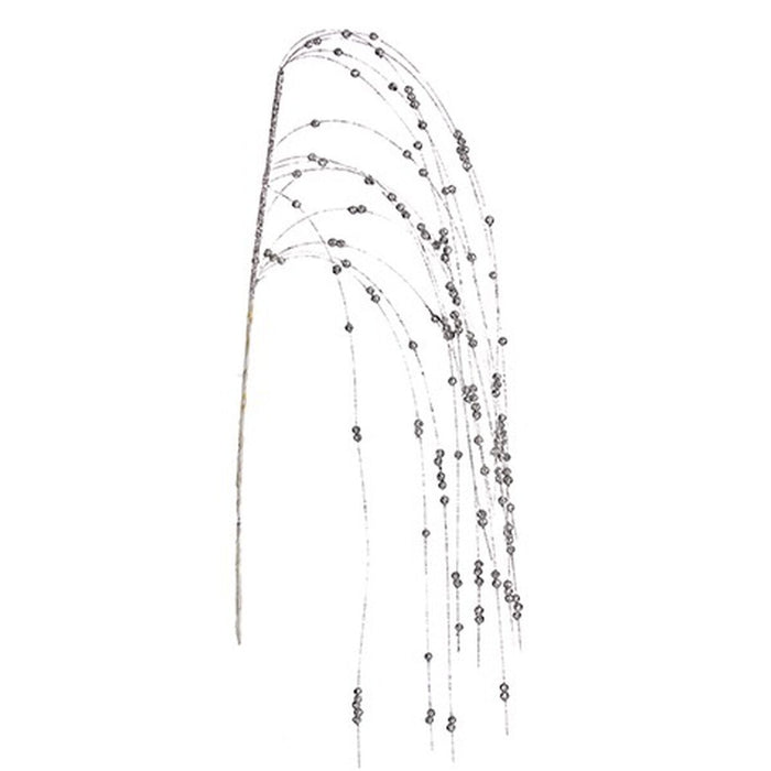 Branch Krist+ Silver Berries 100 x 3 x 5 cm (24 Units)