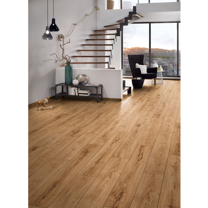 LAMINATED PARQUET KRONO ORIGINAL GONDOLA OAK K468, 8.00 mm, 32/AC4, CHAMBER