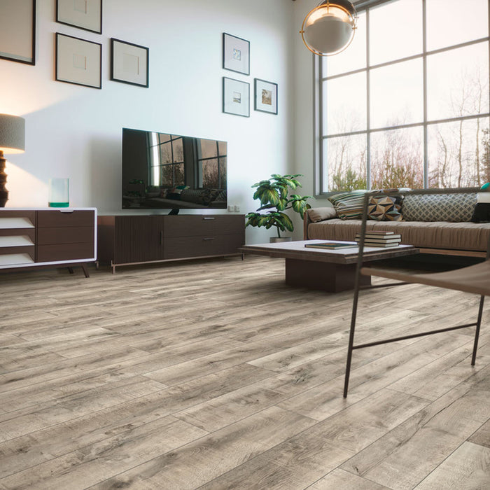 LAMINATED PARQUET KRONO ORIGINAL VOLCANO OAK K463, 8.00 mm, 32/AC4, CHAMFER