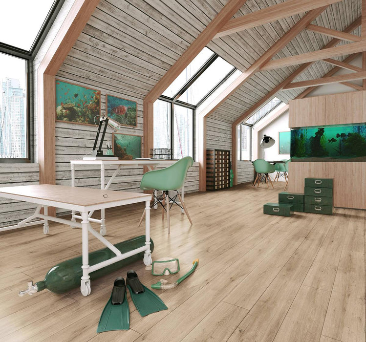 LAMINATE 8MM 32/AC4 4V 4557 OAK CARTAGENA