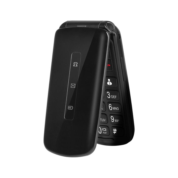 MaxCKruger & Matz Phone for seniors KM0929 7,11 cm (2,8") 108,5 g Black