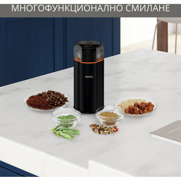 Coffee grinder KRUPS Silent Vortex GX332810