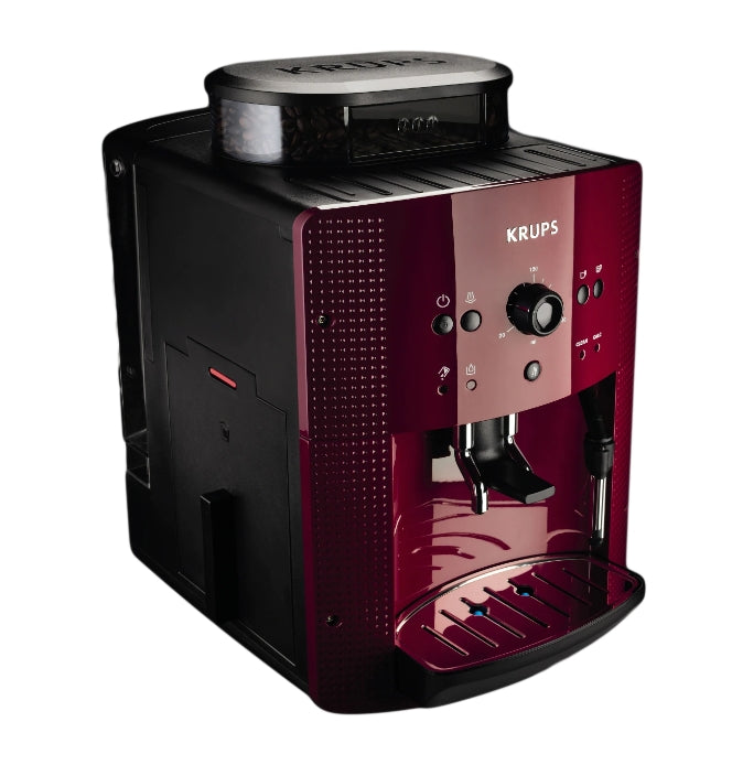 Coffee machine KRUPS EA810770, 15 bar, 1450W, Red