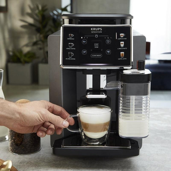 KRUPS Sensation Milk Coffee Machine EA912HF0