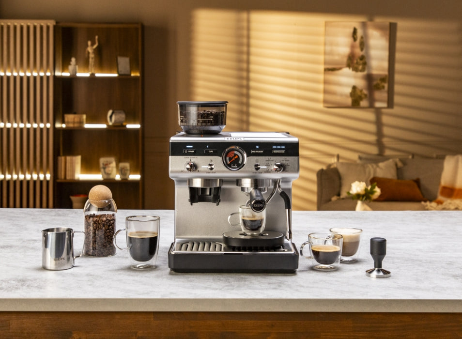 Krups XP804T10 Esp Pump+Grinder Precision Plus