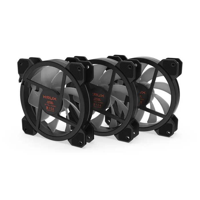 KRUX LUNAR 120 ARGB 3X120KIT - Cooling - fansCHL-WEN<<<CoolingCHL<<<ActionPL