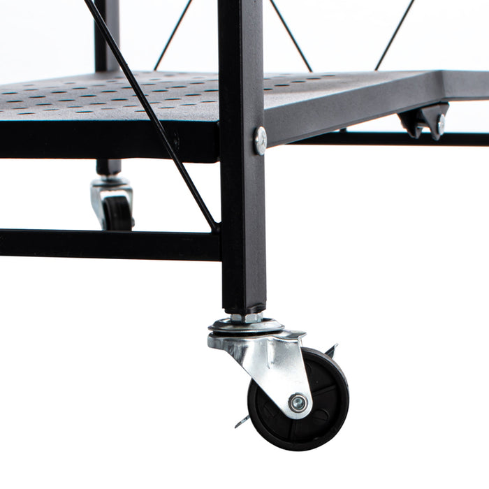 FOLDABLE METAL RACK KTN VTFS504BK 71X34X127