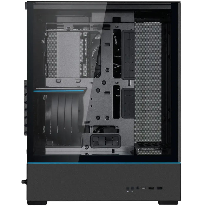 Кутия Lian-Li SUP01X Mid-Tower Tempered Glass Черна - Кутии за компютри<<<Компютърни компоненти<<<ValiAPI