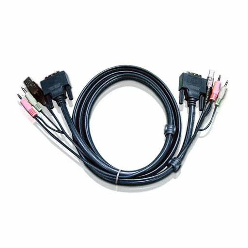 KVM switch Aten 2L-7D02UI - Компютър Кабели и адаптери<<<Компютри| Електроника<<<BigBuy&&&Switch KVM<<<Компютър Кабели