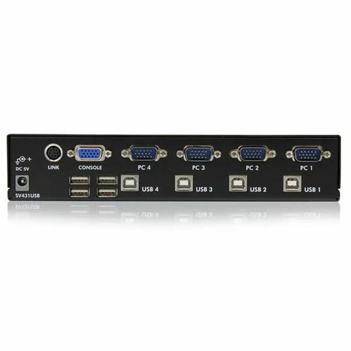 KVM switch Startech SV431USB - Компютър Кабели и адаптери<<<Компютри| Електроника<<<BigBuy&&&Switch KVM<<<Компютър