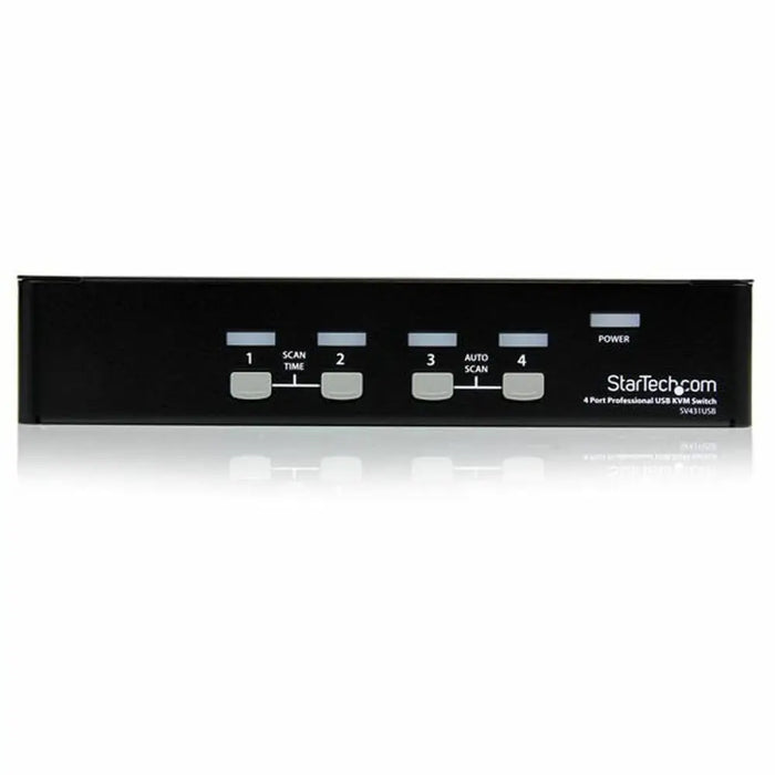 KVM switch Startech SV431USB - Компютър Кабели и адаптери<<<Компютри| Електроника<<<BigBuy&&&Switch KVM<<<Компютър