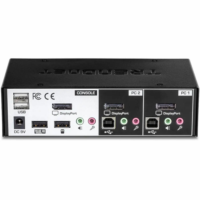KVM switch Trendnet TK-241DP - Компютър Кабели и адаптери<<<Компютри| Електроника<<<BigBuy&&&Switch KVM<<<Компютър
