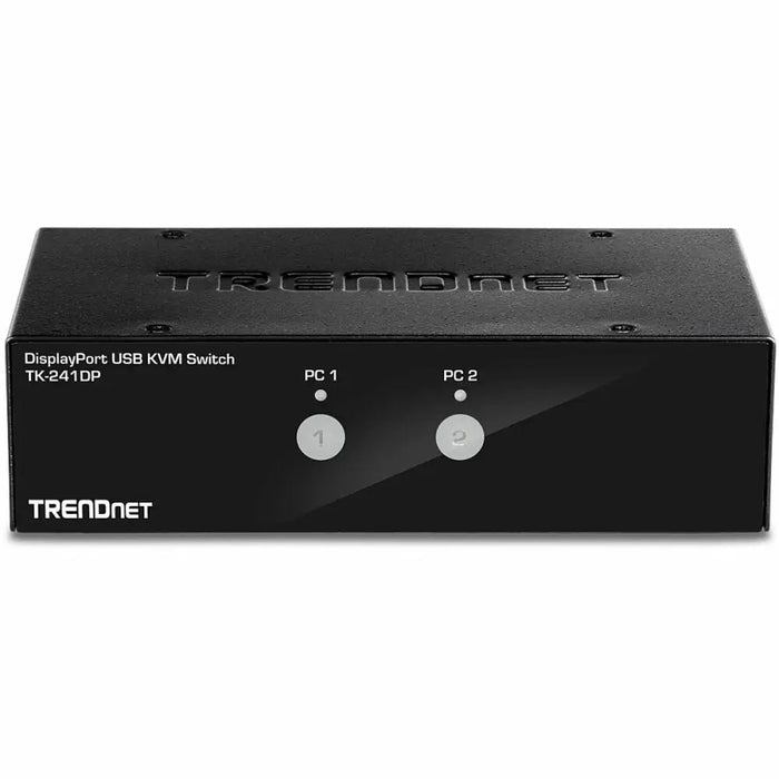 KVM switch Trendnet TK-241DP - Компютър Кабели и адаптери<<<Компютри| Електроника<<<BigBuy&&&Switch KVM<<<Компютър