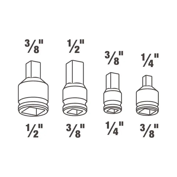 KWB RATCHET ADAPTER KIT - Тресчотки и аксесоари<<<Ръчни инструменти<<<Инструменти и железария<<<Praktiker