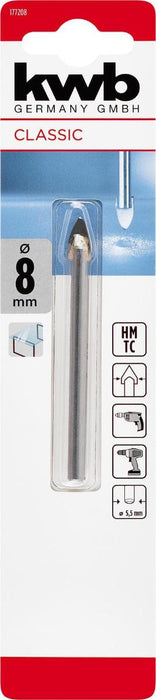 GLASS DRILL BIT 8MM KWB