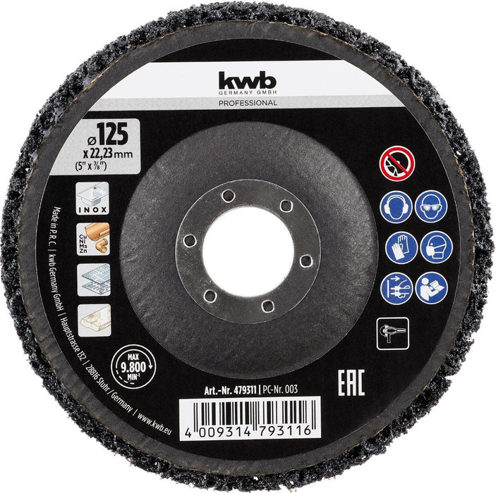 CLEANING DISC 125MM kWB