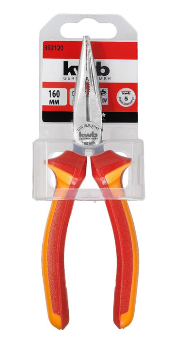 LONG-NOSE PLIERS 1000V 160MM KWB