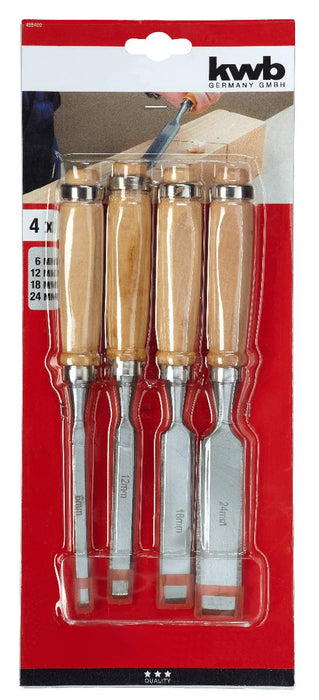 WOOD CHISELS 4PCS KWB
