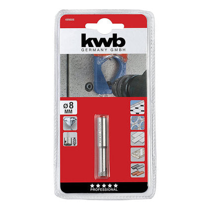 DIAMOND DRILL F 8 MM KWB