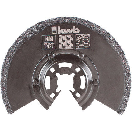 SEMI-ROUND KNIFE WITH NM GRINDING FOR MULTIFUNCTIONAL SAW KWB