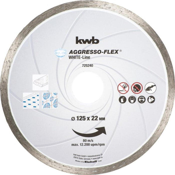 DISC DIAMOND F125 MM KWB