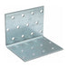 L-SHAPED PLATE 60X60X80 MM SUKI - Ъгли и планки<<<Профили и планки<<<Инструменти и железария<<<Praktiker