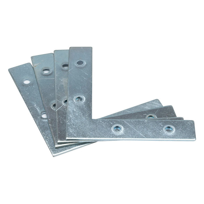 L-SHAPED PLATE 75X75X15 MM 4 PCS SUKI - Ъгли и планки<<<Профили и планки<<<Инструменти и железария<<<Praktiker