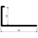 L-SHAPED PROFILE PROFILS TRADE FOR EXTERNAL CORNER - Профили и аксесоари<<<Плочки и