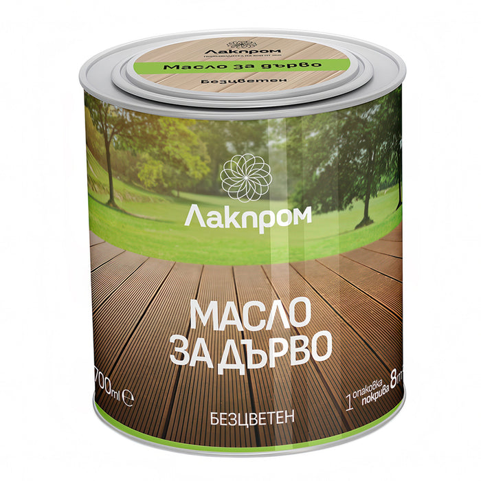 WOOD OIL COLORLESS 700 ML LACKPROM SAVANNA