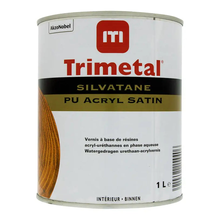 LACQUER FOR PARQUET ACRYLIC PU SATIN 1 L TRIMETAL - Лакове за дърво<<<Лакове и импрегнанти за дърво<<<Бои и
