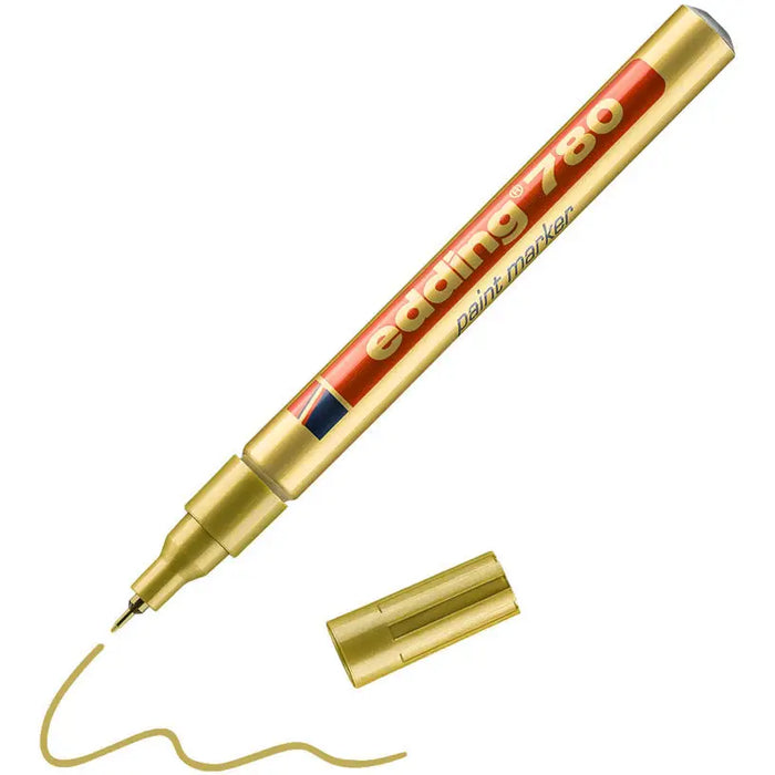 LACQUER MARKER GOLD EDDING - Маркери креди и други<<<Ръчни инструменти<<<Инструменти и