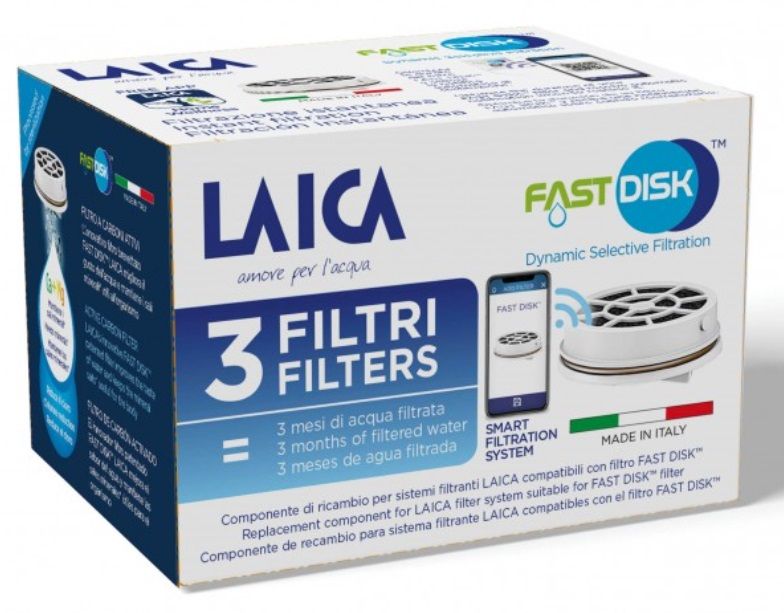 Bottle filter LAICA Fast Disk 3 pcs