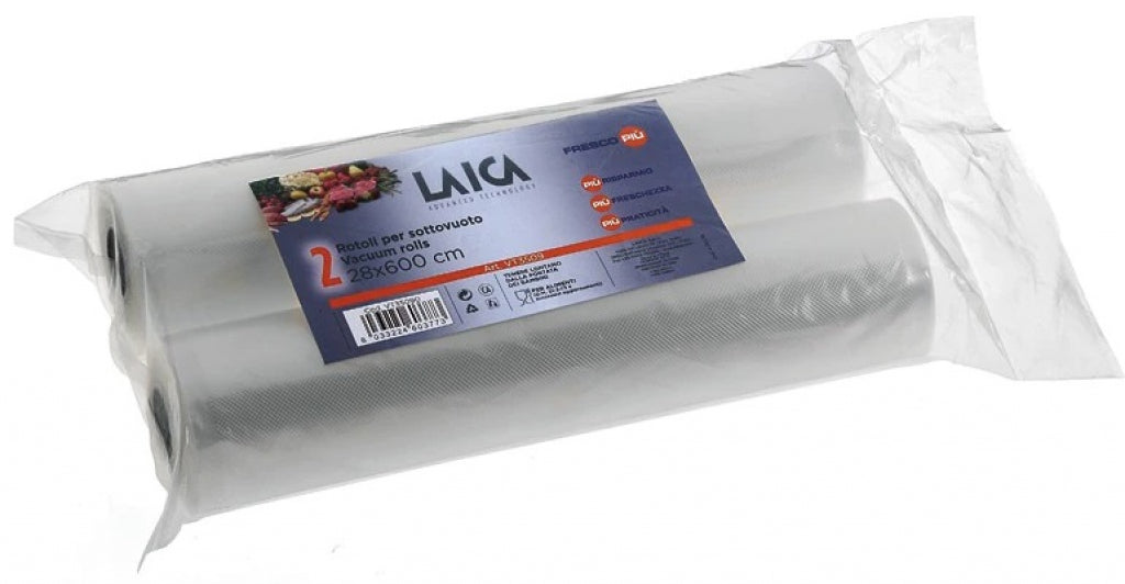 Vacuum rollers Laica VT3509 28x600 cm, set of 2 pcs