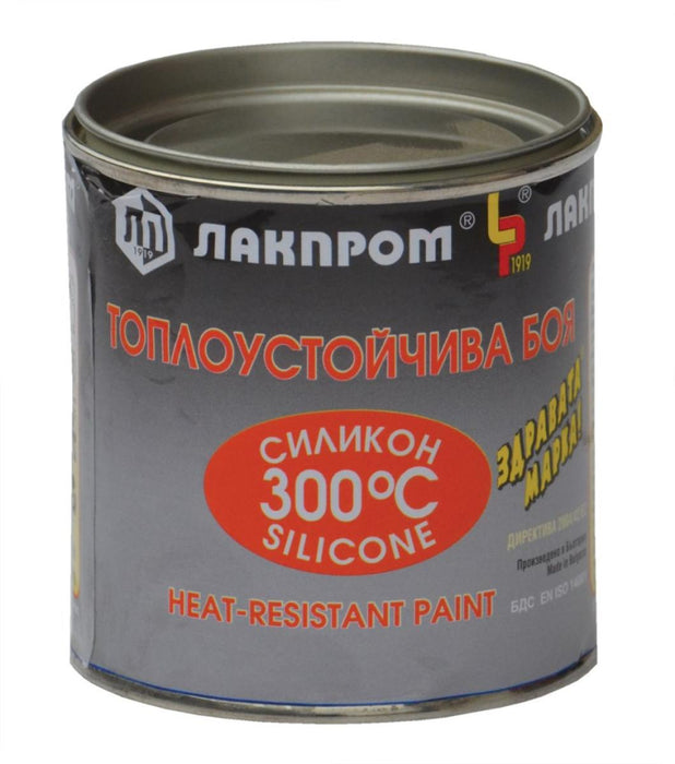 PAINT HEAT RESISTANT 300C BLACK 220 ML