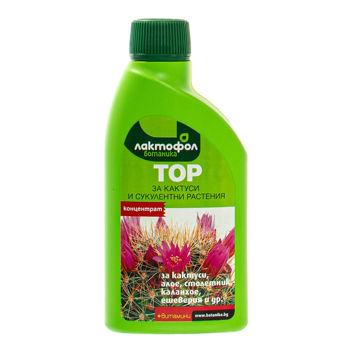 LIQUID FERTILIZER FOR CACCI AND SUCCULENTS 0.25L LAKTOFOL BOTANICA