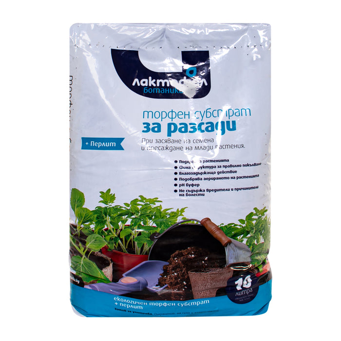 PEAT SUBSTRATE FOR SEEDLINGS 10L LACTOFOL BOTANY