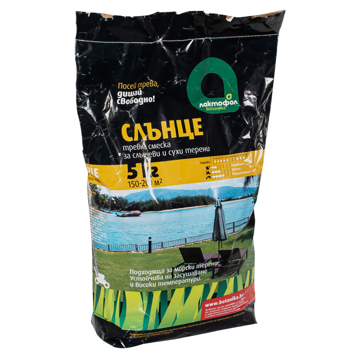 GRASS MIXTURE FOR SUNNY FIELDS 5KG, 150-200M² LAKTOFOL BOTANICA