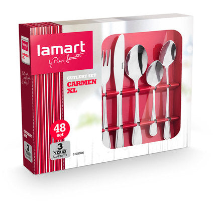 48-PIECE CUTLERY SET LAMART LT5006