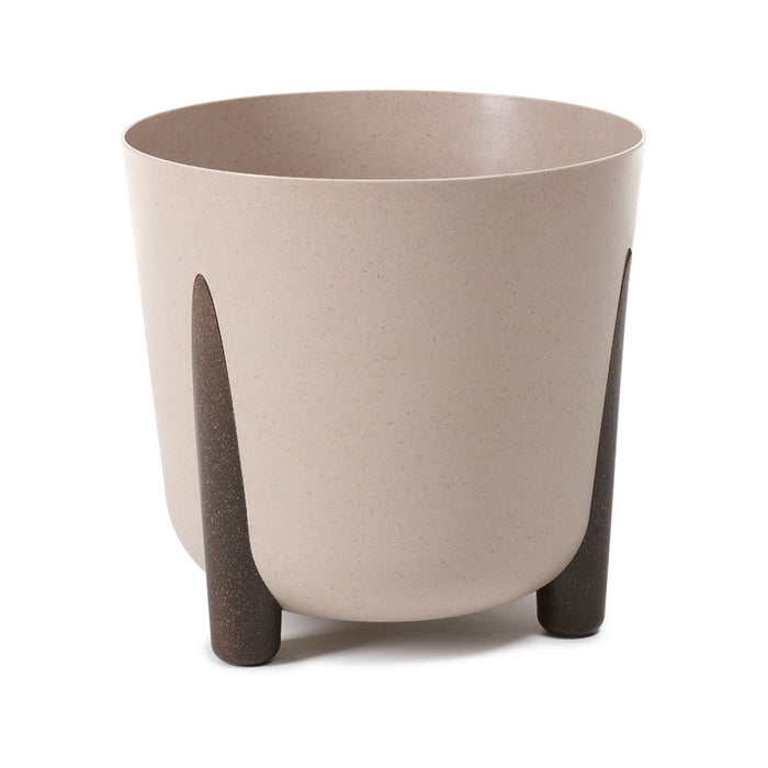 PLASTIC POT Φ30CM LAMELA FRIDA ECO COFFE