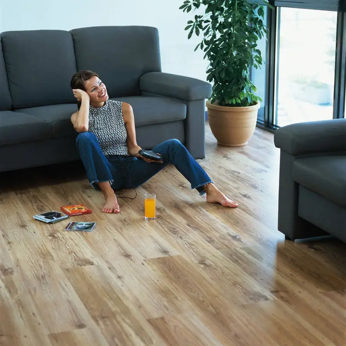 LAMINATED PARQUET KRONOSTEP CASTELLO OAK CANYON 8642 8.00 mm 32/AC4 - Паркет<<<Паркет и елементи за монтаж<<<Подови и