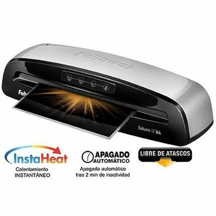 Laminator Fellowes Saturn 3i Black Silver - Компютърни Аксесоари<<<Електроника Периферни и резервни части<<<Компютри|