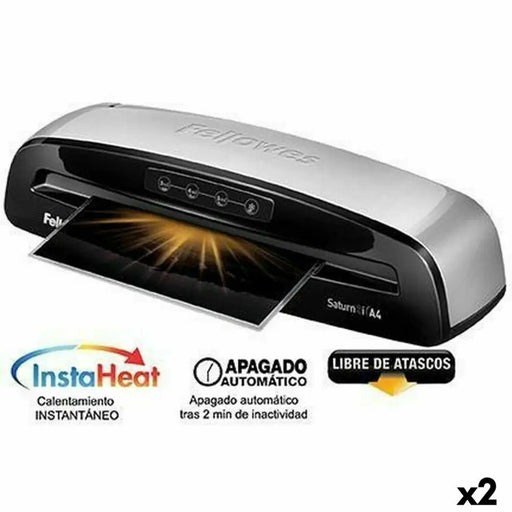 Laminator Fellowes Saturn 3i Black Silver - Компютърни Аксесоари<<<Електроника Периферни и резервни части<<<Компютри|