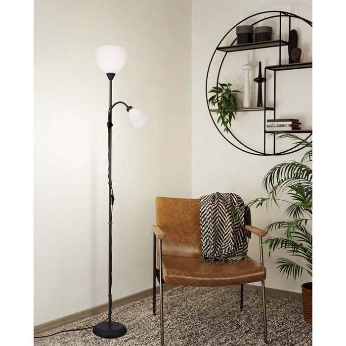 LAMP 1XE27 1XE14 BLACK EGLO MONTANINI-E - Лампиони<<<Вътрешно осветление<<<Мебели и