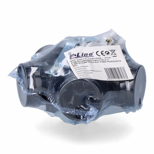 Lamp holder F-line Black E27 - Декорация и Осветление<<<Дом Градина<<<BigBuy&&&Лампи<<<Декорация и Осветление<<<Дом