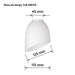 Lamp Shade Activejet BENITA White Glass 26 x 12 x 12,5 cm - Лампи<<<Декорация и Осветление<<<Дом