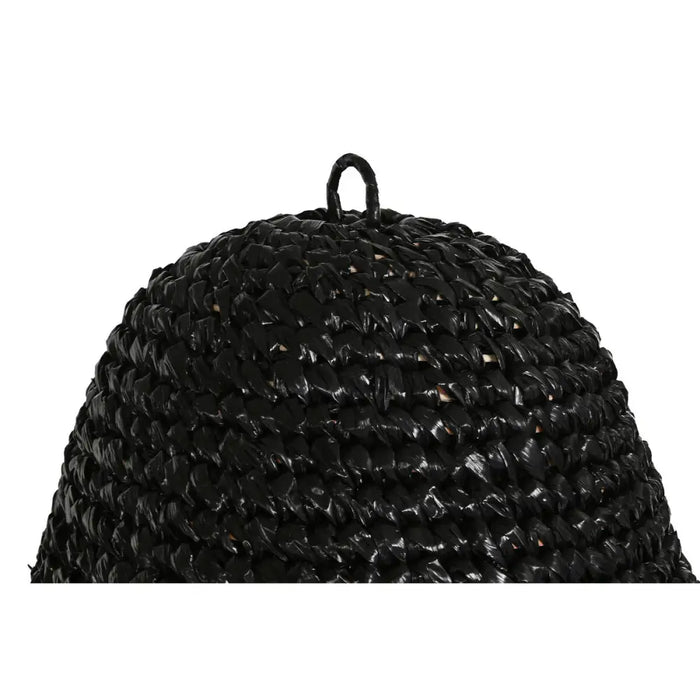 Lamp Shade Home ESPRIT Black Raffia 60 x 60 x 80 cm - Декорация и Осветление<<<Дом Градина<<<BigBuy&&&Лампи<<<Декорация